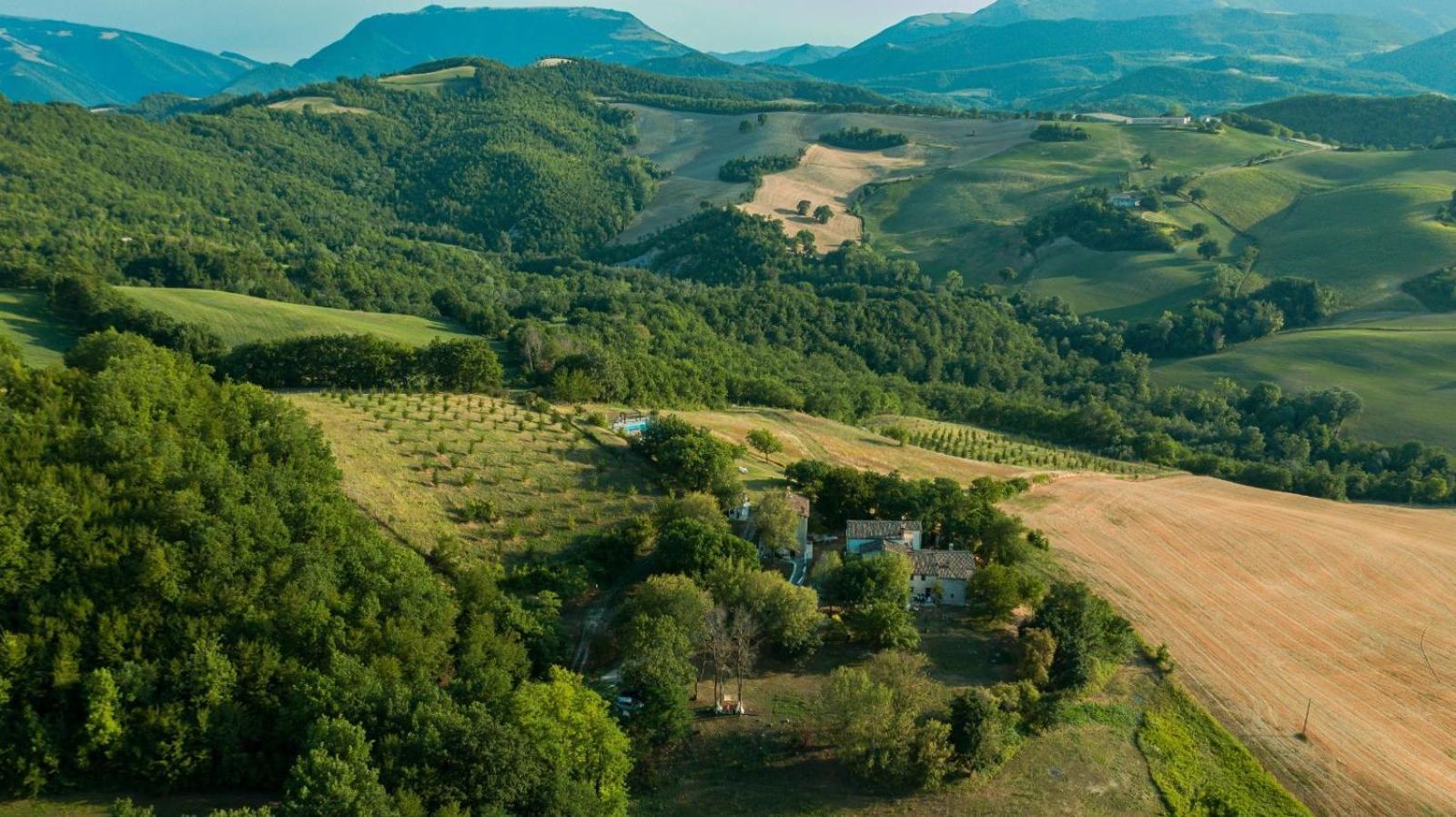 Agriturismo Il Fienile Di Ca Battista Cagli Dış mekan fotoğraf